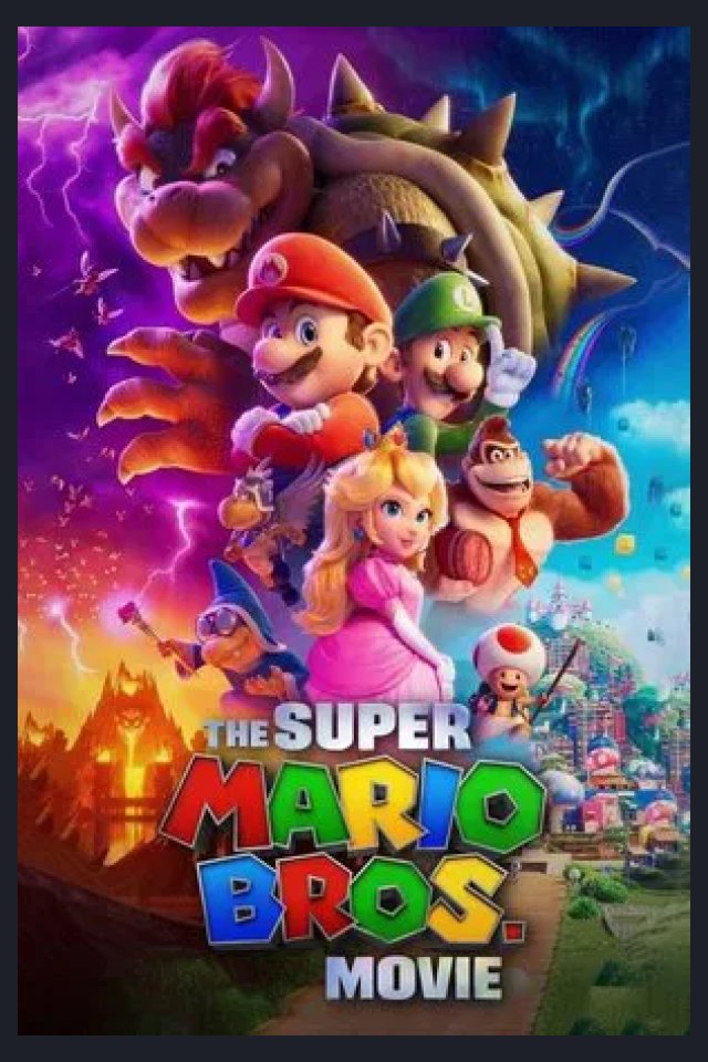 Locandina di Super Mario Bros. - Il film
