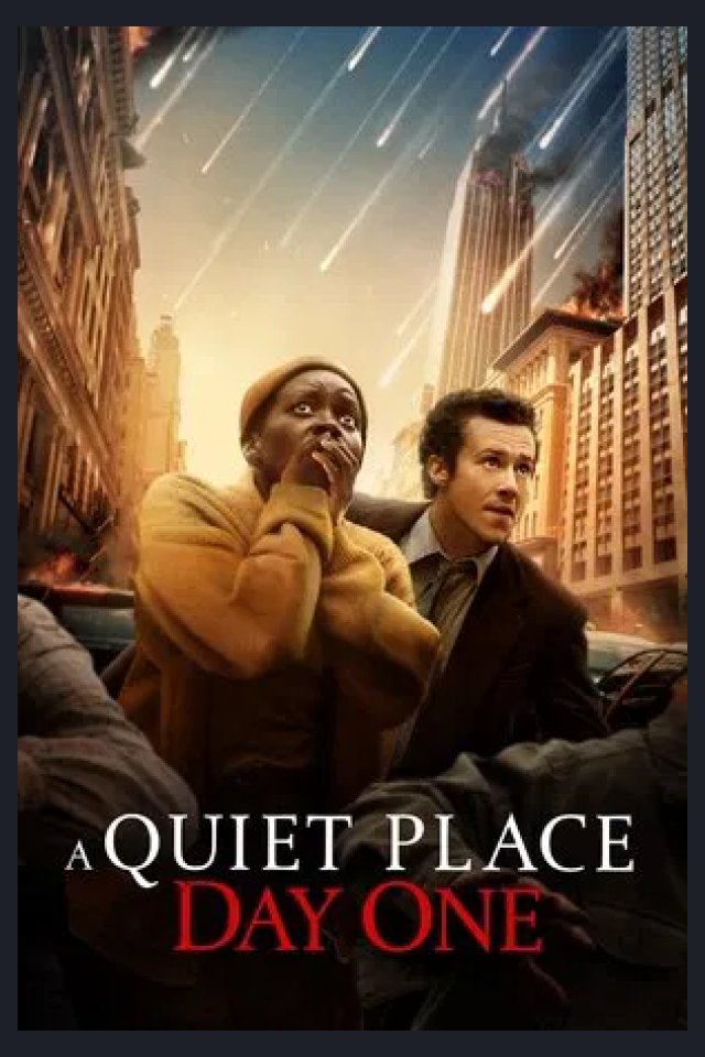 Locandina di A Quiet Place - Giorno 1