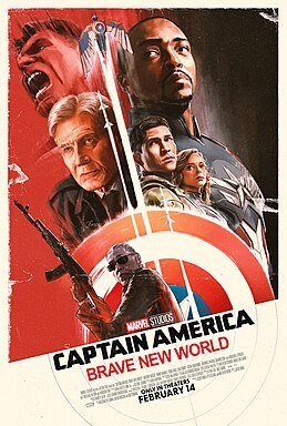 Locandina di Captain America: Brave New World