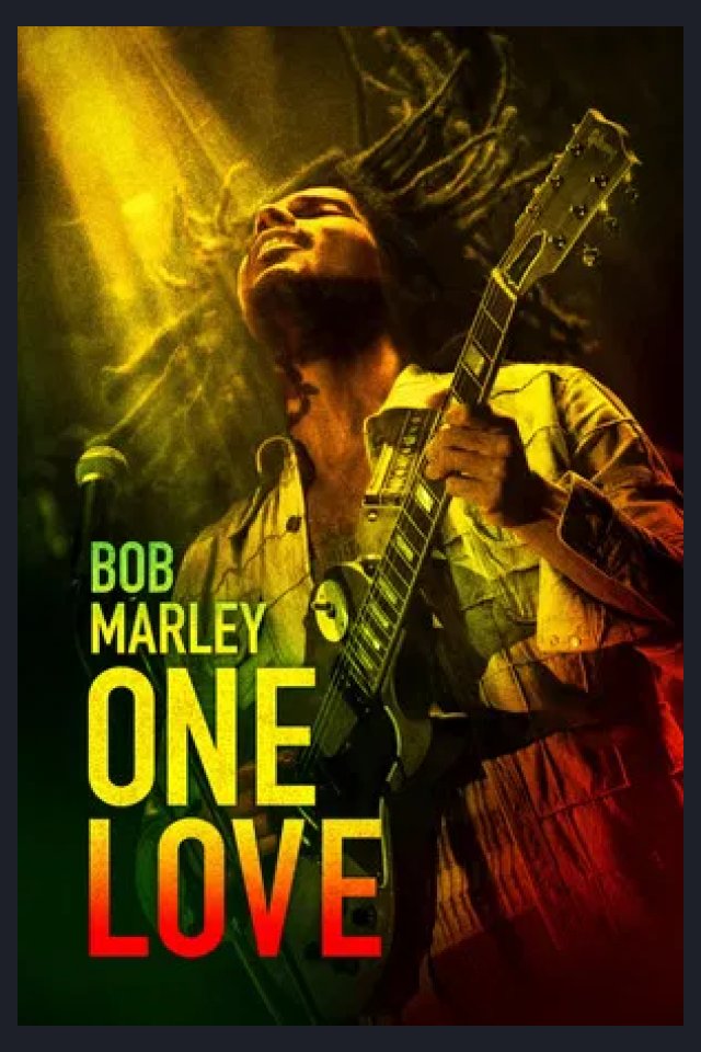 Locandina di Bob Marley - One Love