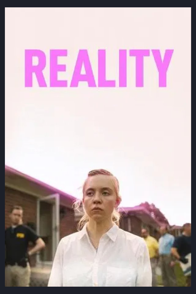 Locandina di Reality