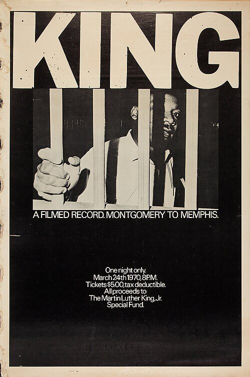 Locandina di King: una testimonianza filmata... da Montgomery a Memphis