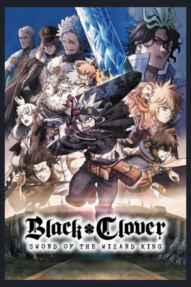 Locandina di Black Clover: La spada dell'imperatore magico