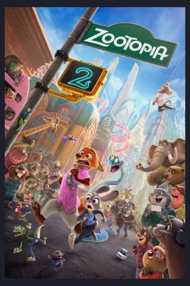 Locandina di Zootropolis 2
