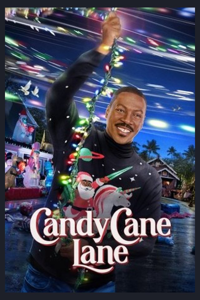 Locandina di Buon Natale da Candy Cane Lane