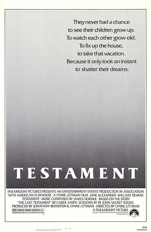 Locandina di Testament