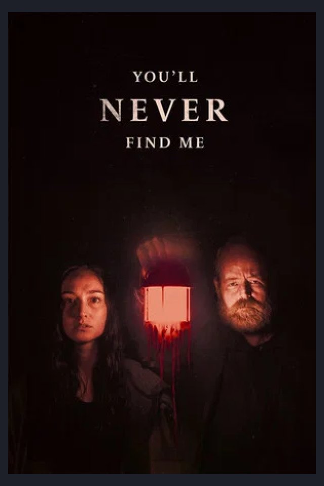 Locandina di You'll Never Find Me