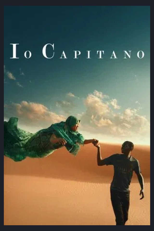 Locandina di Io capitano