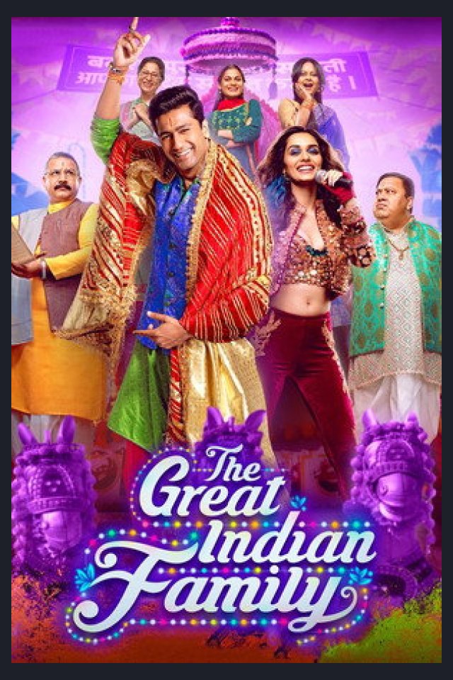 Locandina di The Great Indian Family