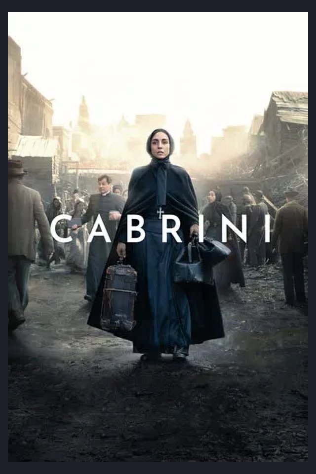 Locandina di Francesca Cabrini