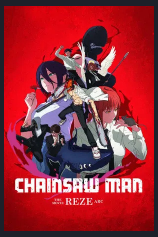 Locandina di Chainsaw Man - The Movie: Reze Arc