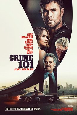 Locandina di Crime 101 - La strada del crimine