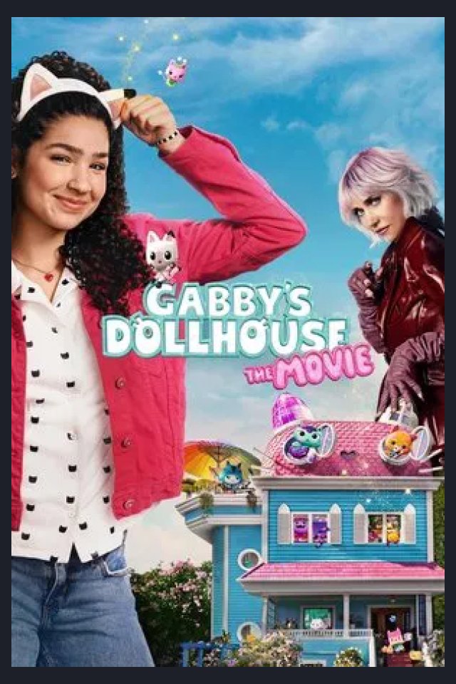Locandina di La casa delle bambole di Gabby - Il film