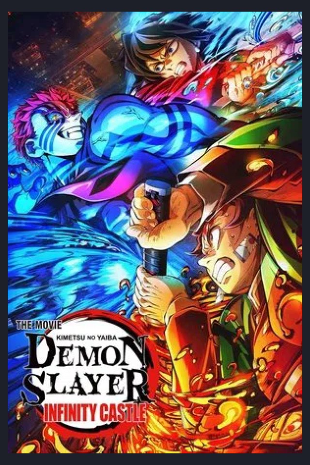 Locandina di Demon Slayer - Il Castello dell'Infinito