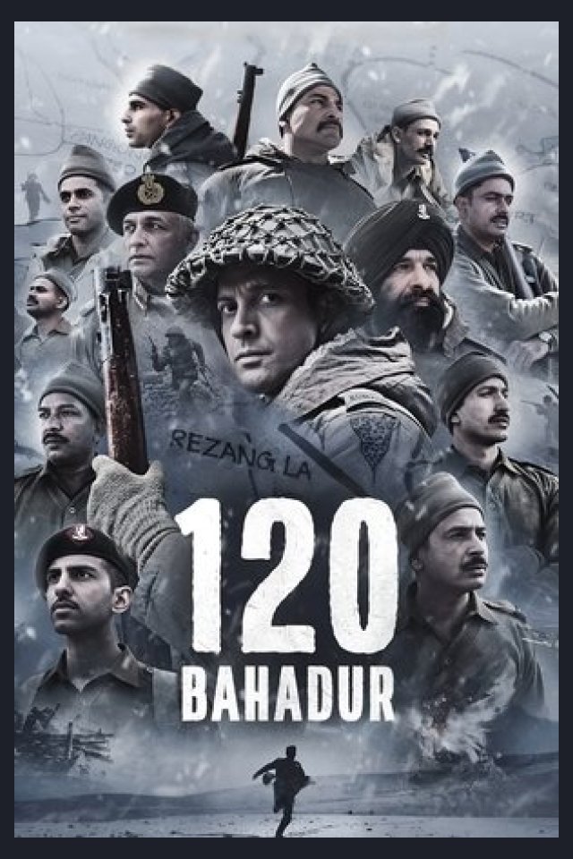 Locandina di 120 Bahadur