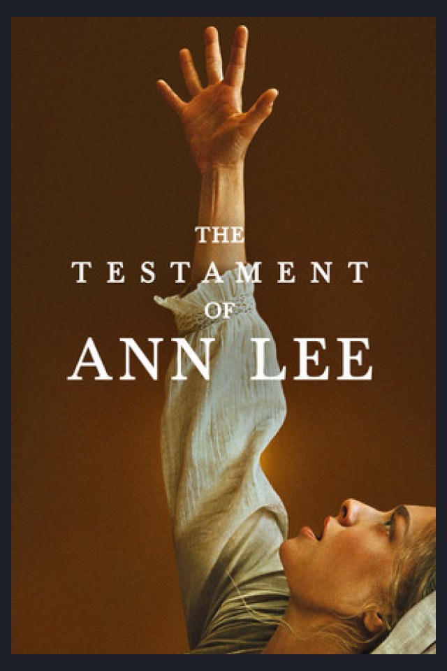 Locandina di Il Testamento di Ann Lee