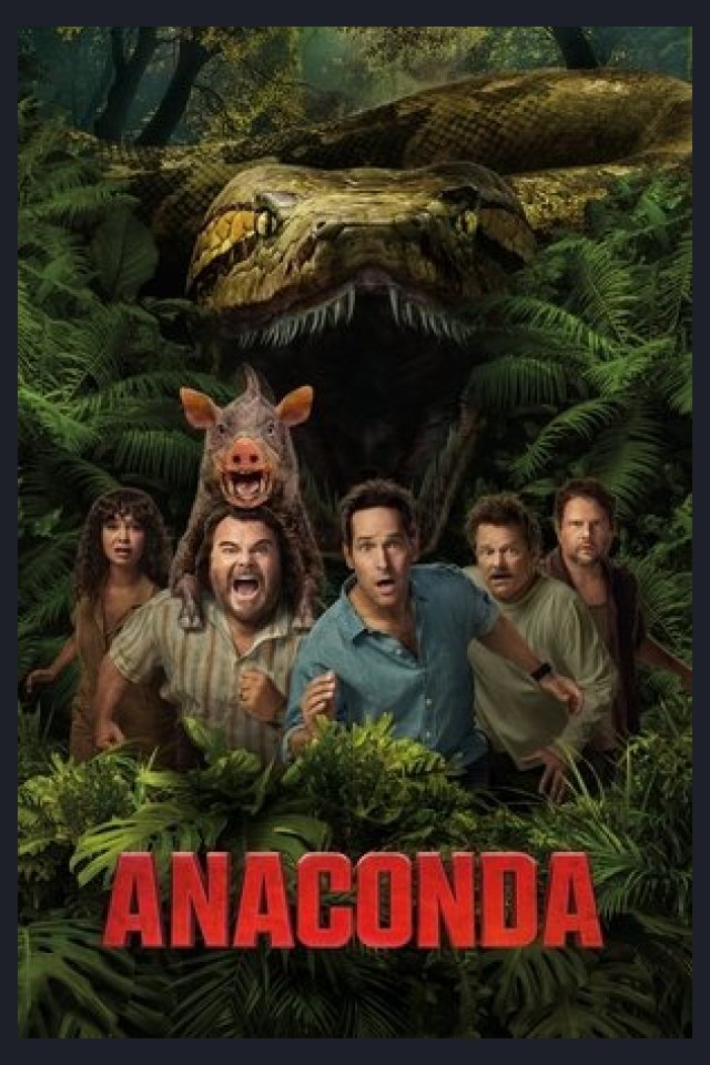 Locandina di Anaconda (film 2025)