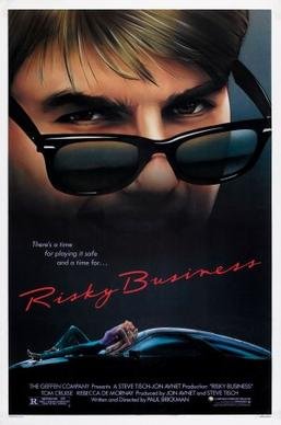 Locandina di Risky Business - Fuori i vecchi... i figli ballano