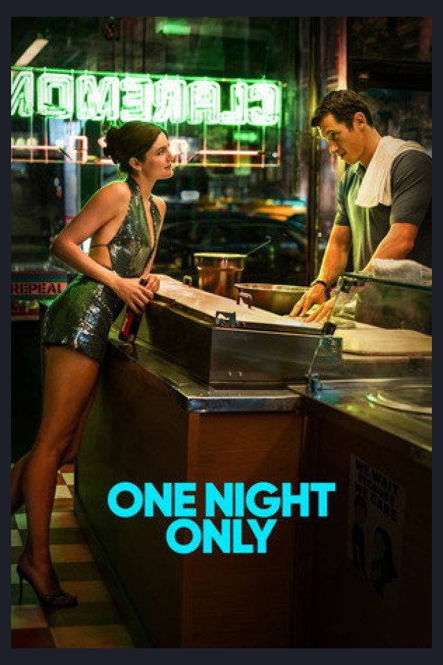 Locandina di One Night Only - Quando tutto è possibile
