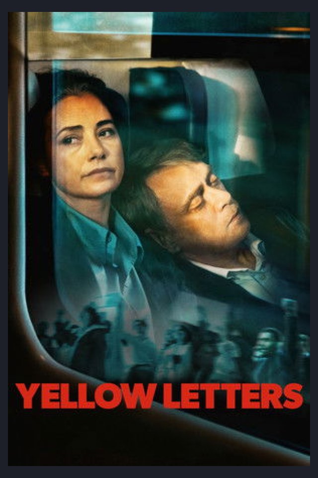 Locandina di Yellow Letters