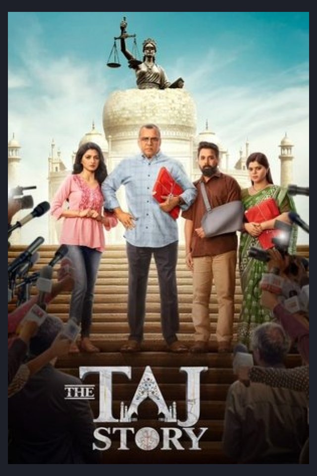 Locandina di The Taj Story
