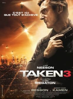 Locandina di Taken 3 - L'ora della verità