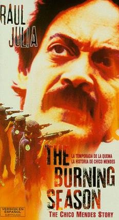 Locandina di Il fuoco della resistenza - La vera storia di Chico Mendes