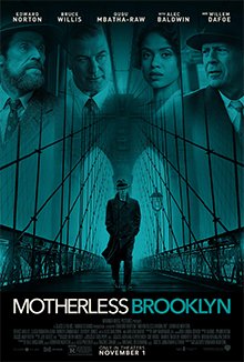 Locandina di Motherless Brooklyn - I segreti di una città