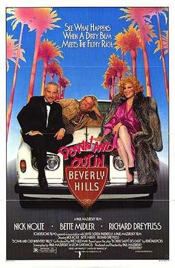 Locandina di Su e giù per Beverly Hills