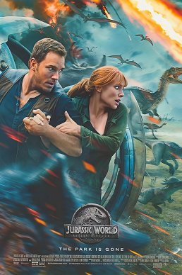 Locandina di Jurassic World - Il regno distrutto