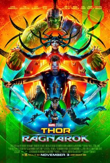 Locandina di Thor: Ragnarok