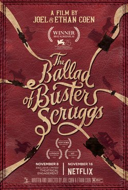 Locandina di La ballata di Buster Scruggs