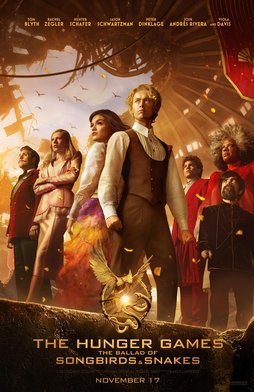 Locandina di Hunger Games - La ballata dell'usignolo e del serpente