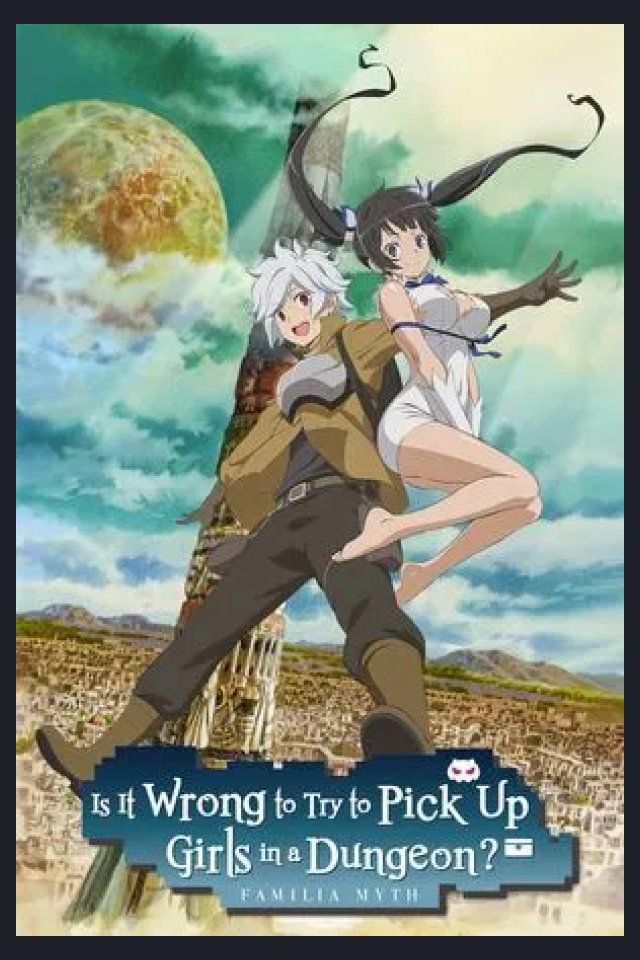 Locandina di DanMachi