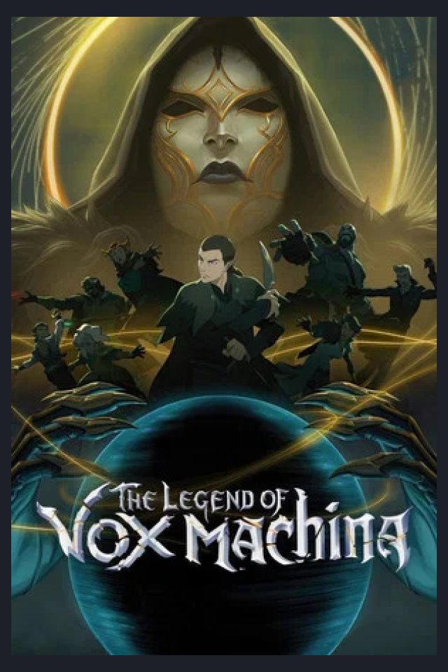 Locandina di La leggenda di Vox Machina