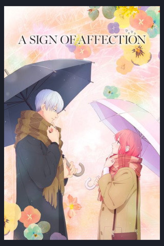 Locandina di A Sign of Affection