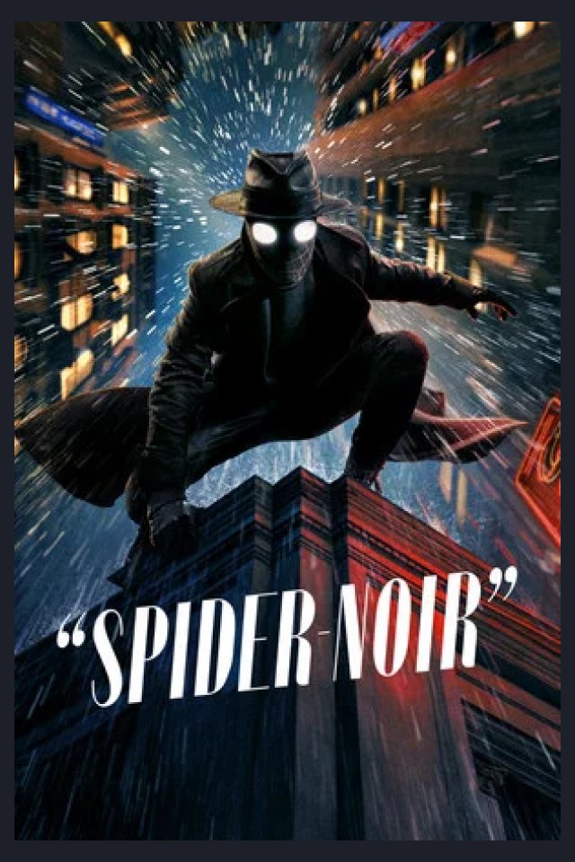 Locandina di Spider-Noir