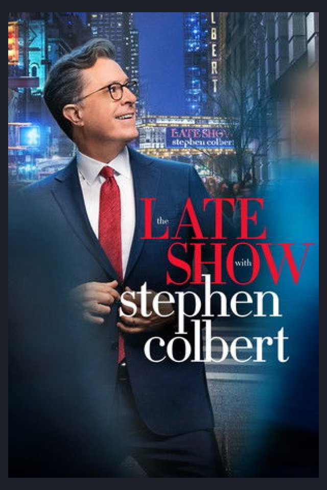 Locandina di The Late Show with Stephen Colbert