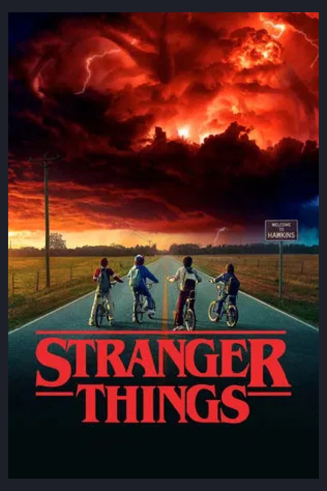 Locandina di Stranger Things