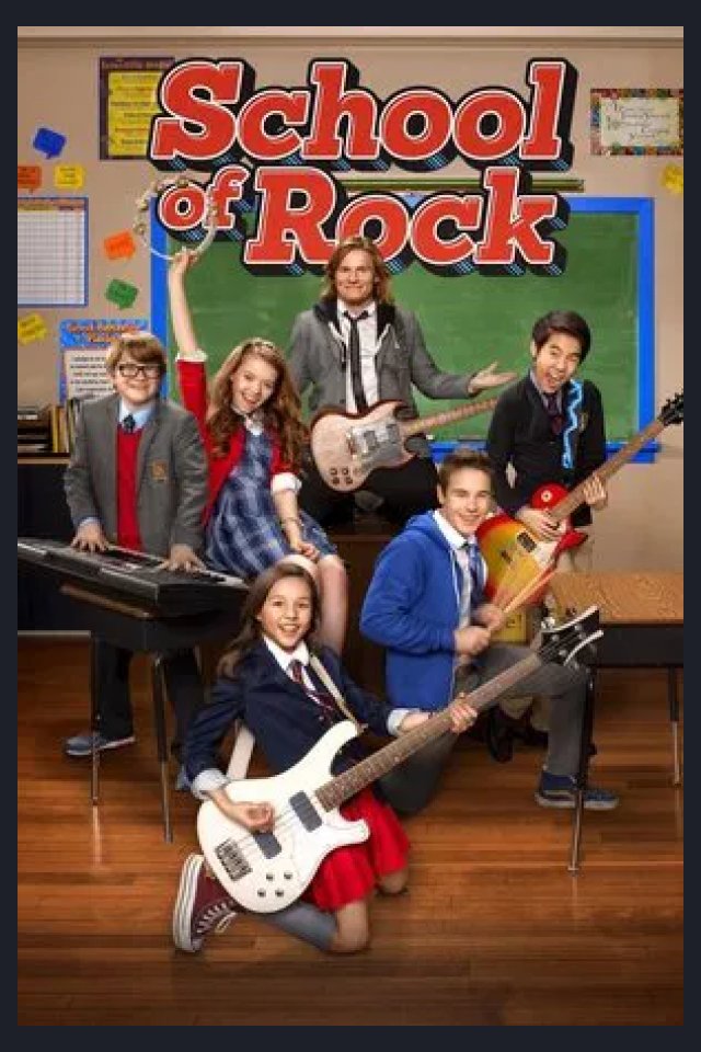 Locandina di School of Rock