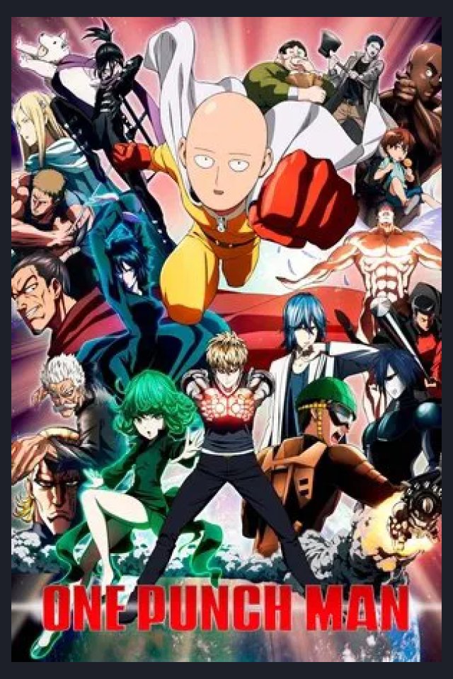 Locandina di One-Punch Man