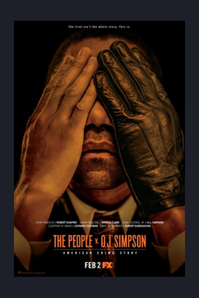 Locandina di prima stagione di American Crime Story