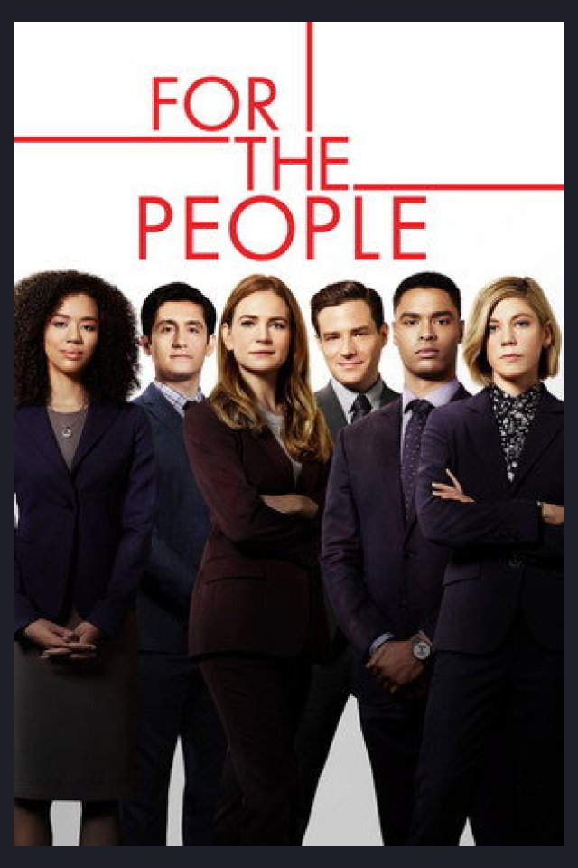 Locandina di For the People