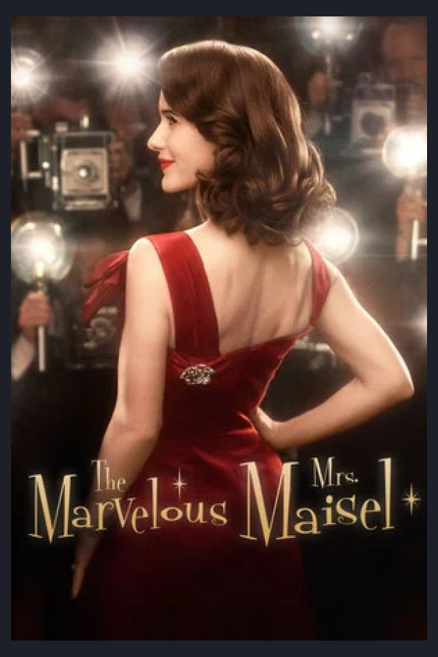 Locandina di La fantastica signora Maisel