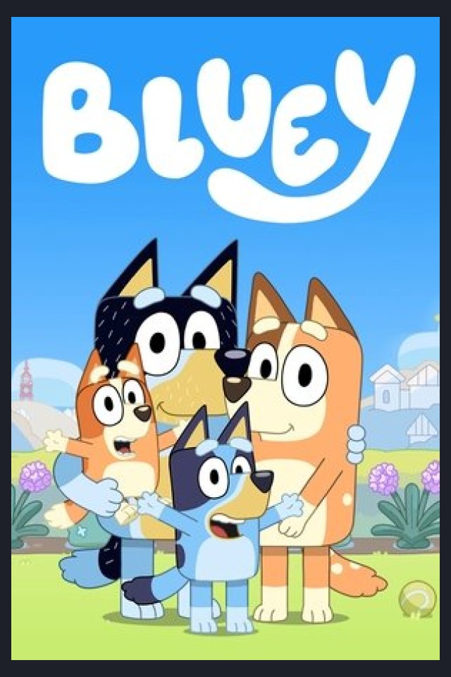 Locandina di Bluey