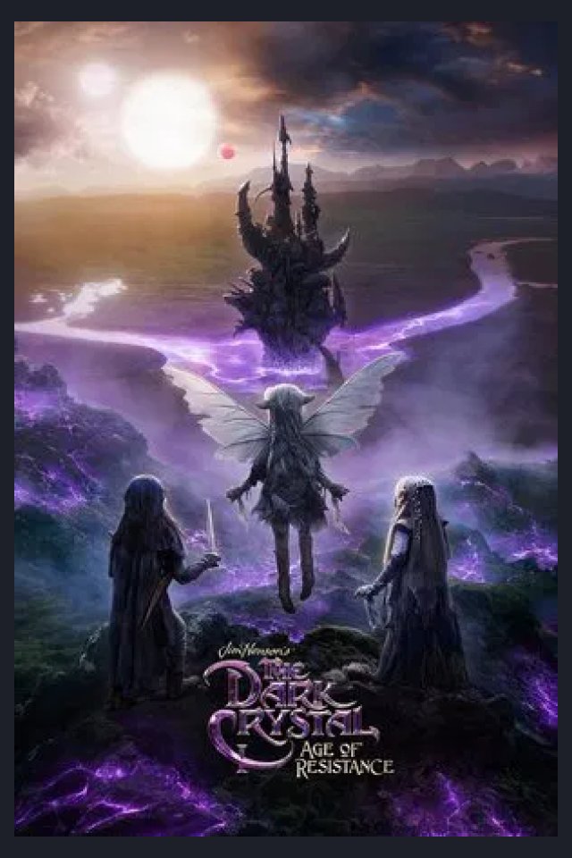 Locandina di Dark Crystal: La resistenza
