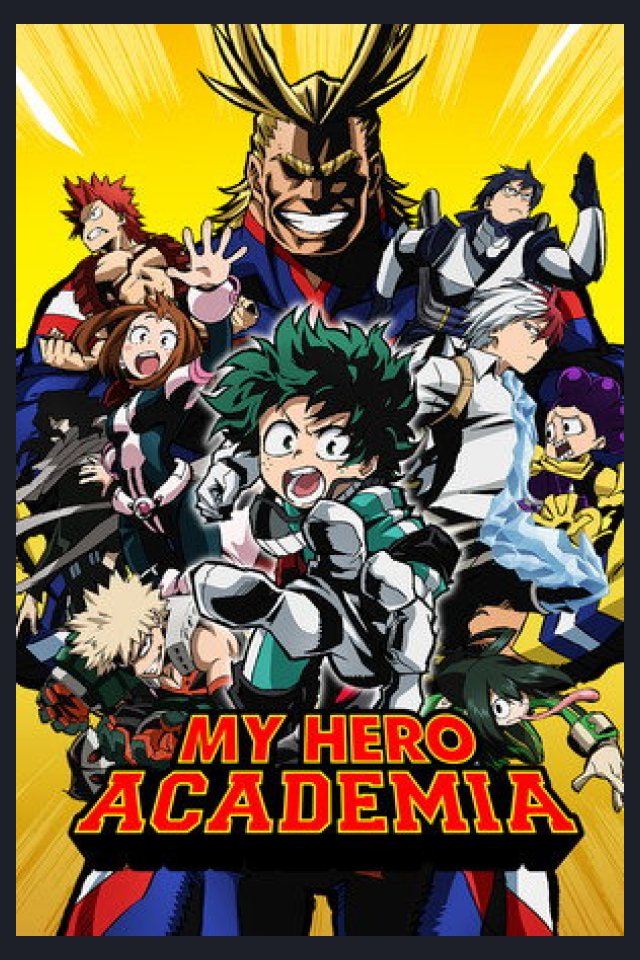 Locandina di My Hero Academia