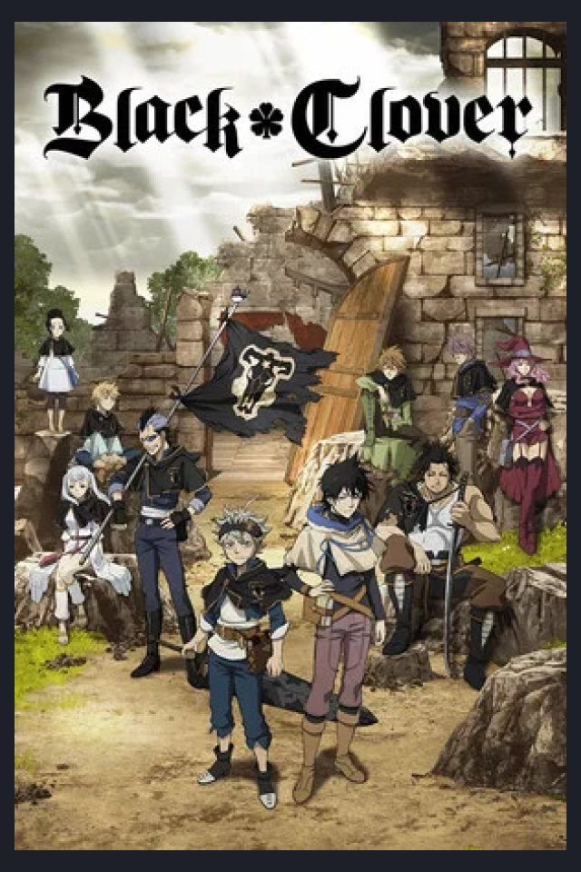 Locandina di Black Clover