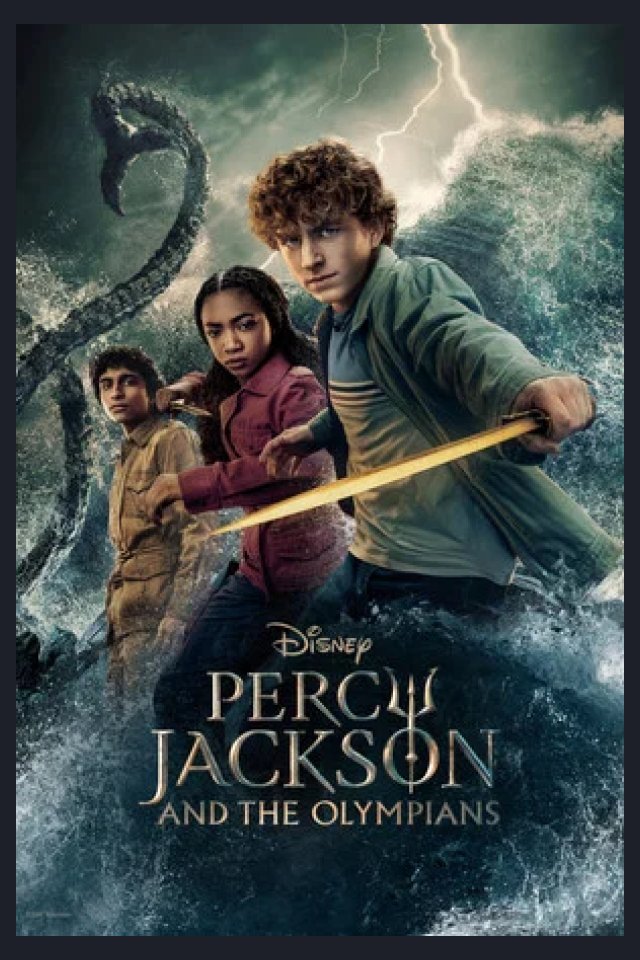 Locandina di Percy Jackson e gli dei dell'Olimpo